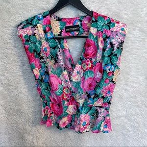 Vintage Floral Two Piece